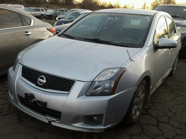 3N1AB6AP2CL742990 - 2012 NISSAN SENTRA 2.0 SILVER photo 2