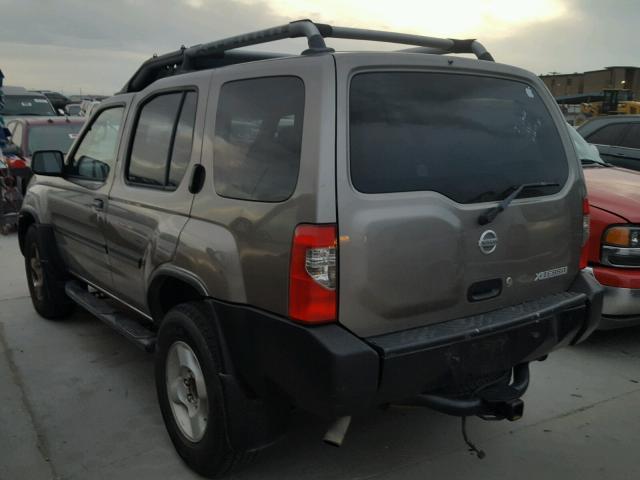 5N1ED28TX3C654023 - 2003 NISSAN XTERRA XE TAN photo 3