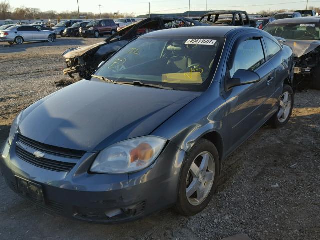 1G1AL12F057662056 - 2005 CHEVROLET COBALT LS BLUE photo 2