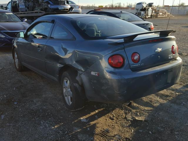 1G1AL12F057662056 - 2005 CHEVROLET COBALT LS BLUE photo 3