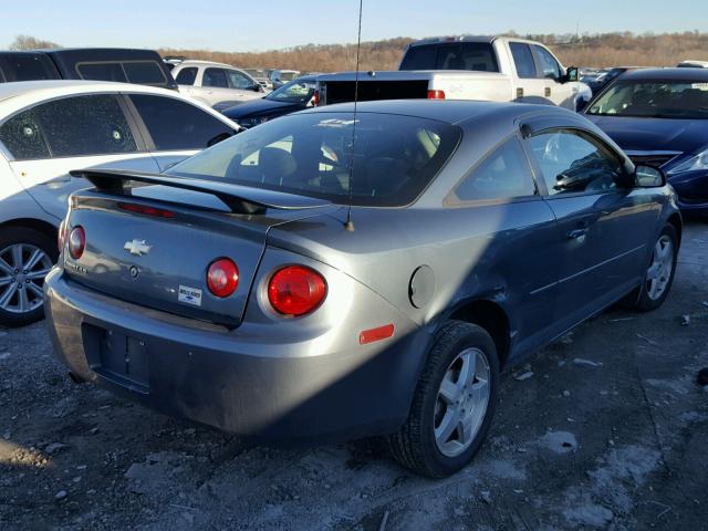 1G1AL12F057662056 - 2005 CHEVROLET COBALT LS BLUE photo 4