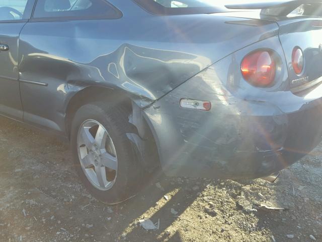 1G1AL12F057662056 - 2005 CHEVROLET COBALT LS BLUE photo 9