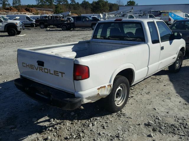 1GCCS195428176307 - 2002 CHEVROLET S TRUCK S1 WHITE photo 4