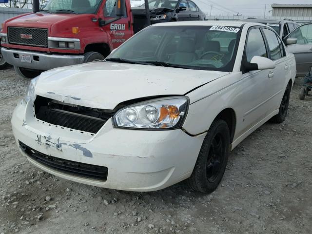 1G1ZT58N47F108133 - 2007 CHEVROLET MALIBU LT WHITE photo 2