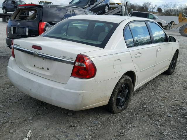 1G1ZT58N47F108133 - 2007 CHEVROLET MALIBU LT WHITE photo 4