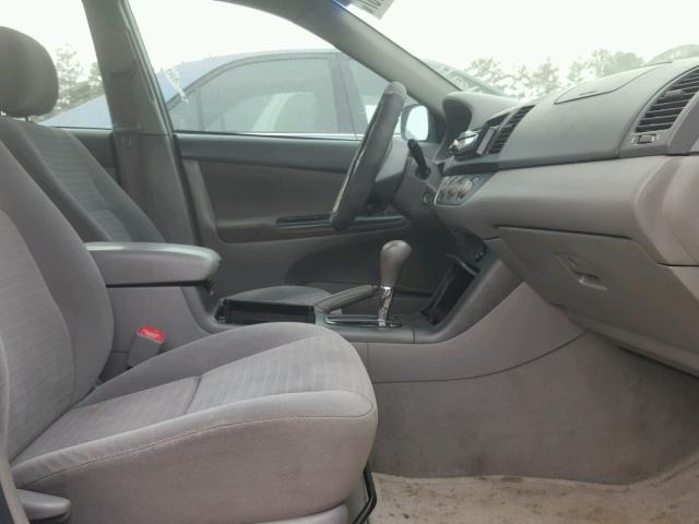 4T1BE32K45U501012 - 2005 TOYOTA CAMRY LE ვერცხლისფერი ფოტო 5