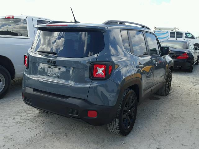 ZACCJABH5HPE64376 - 2017 JEEP RENEGADE L GRAY photo 4