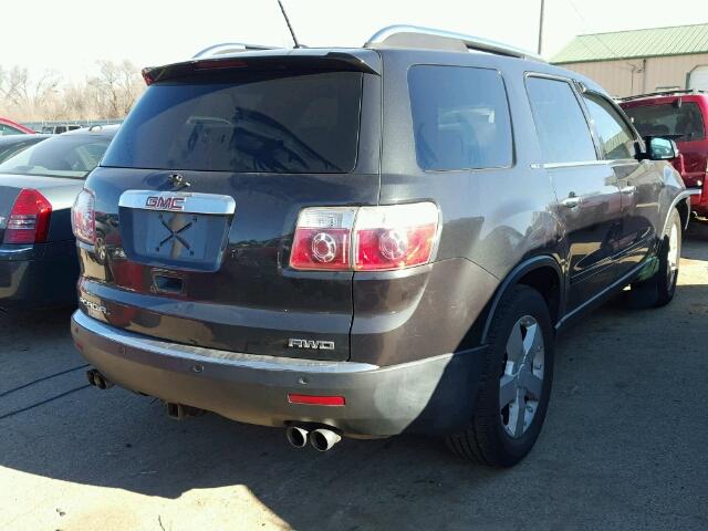 1GKEV33717J159474 - 2007 GMC ACADIA SLT CHARCOAL photo 4