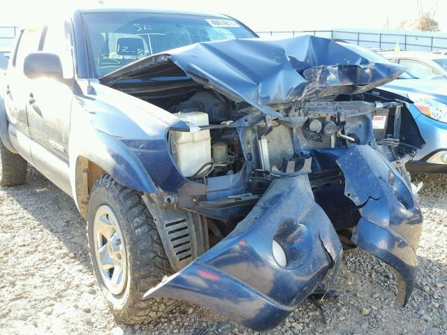 5TELU42N76Z181043 - 2006 TOYOTA TACOMA DOU BLUE photo 9