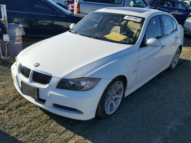 WBAVB33526PS12937 - 2006 BMW 330 I WHITE photo 2