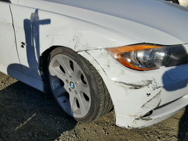 WBAVB33526PS12937 - 2006 BMW 330 I WHITE photo 9