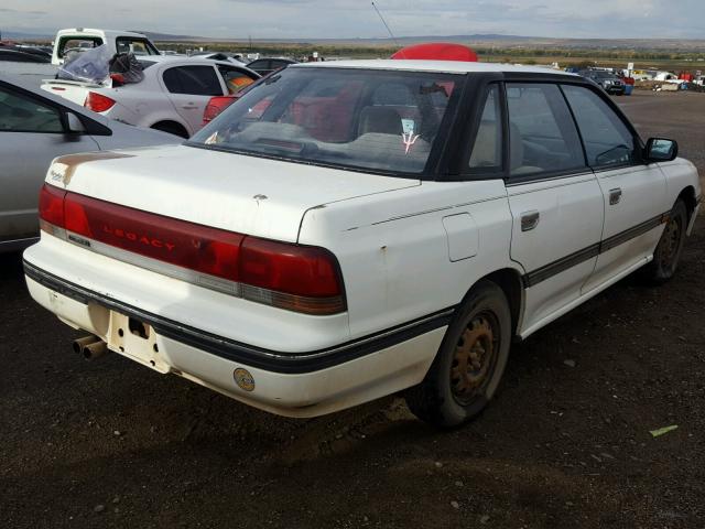 JF1BC6332PG605718 - 1993 SUBARU LEGACY L WHITE photo 4