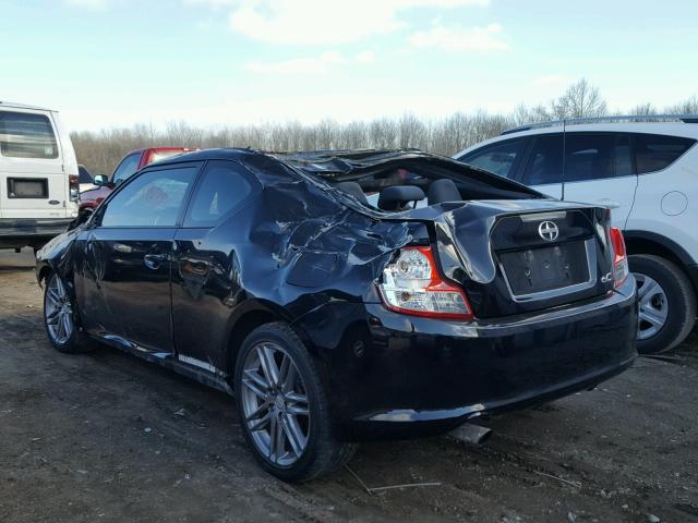 JTKJF5C71C3025610 - 2012 TOYOTA SCION TC 黑色 照片 3