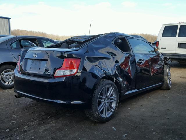 JTKJF5C71C3025610 - 2012 TOYOTA SCION TC 黑色 照片 4