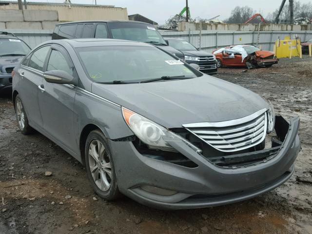 5NPEC4AC3BH137839 - 2011 HYUNDAI SONATA SE GRAY photo 1