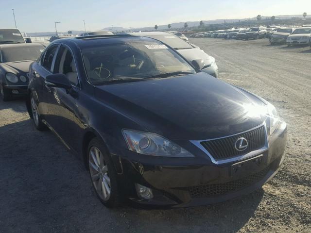 JTHBK262395101362 - 2009 LEXUS IS 250 BLACK photo 1