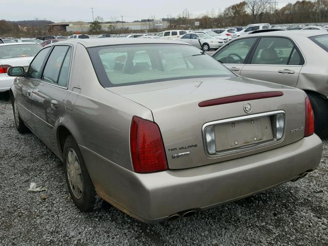 1G6KD54Y24U146007 - 2004 CADILLAC DEVILLE TAN photo 3