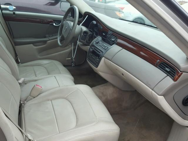 1G6KD54Y24U146007 - 2004 CADILLAC DEVILLE TAN photo 5