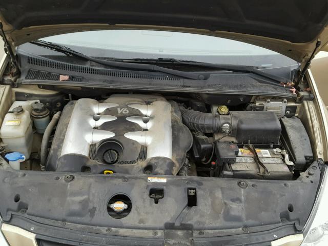 KNDMB233376143433 - 2007 KIA SEDONA EX GOLD photo 7