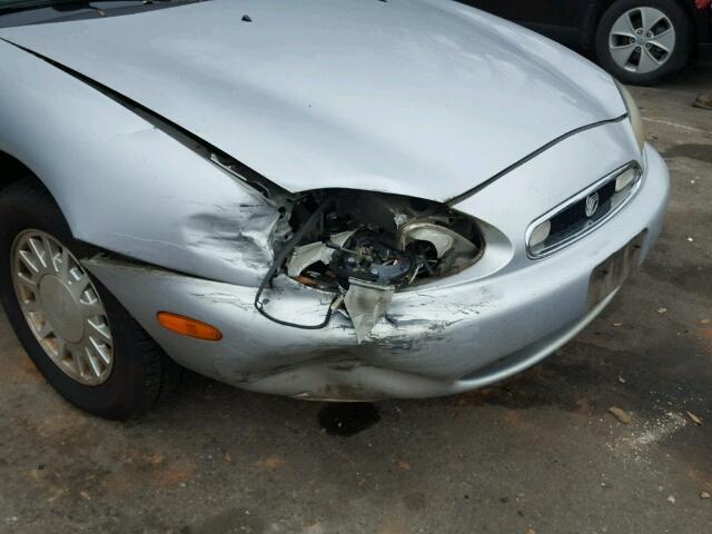 1MEFM53S0XA662575 - 1999 MERCURY SABLE LS SILVER photo 9