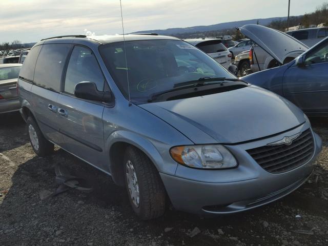 1C4GP45R14B539911 - 2004 CHRYSLER TOWN & COU 蓝色 照片 1