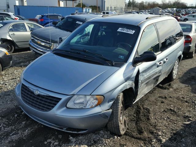 1C4GP45R14B539911 - 2004 CHRYSLER TOWN & COU 蓝色 照片 2