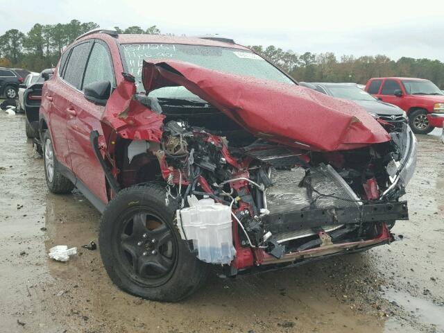 2T3ZFREV9DW070693 - 2013 TOYOTA RAV4 LE Qırmızı foto 1