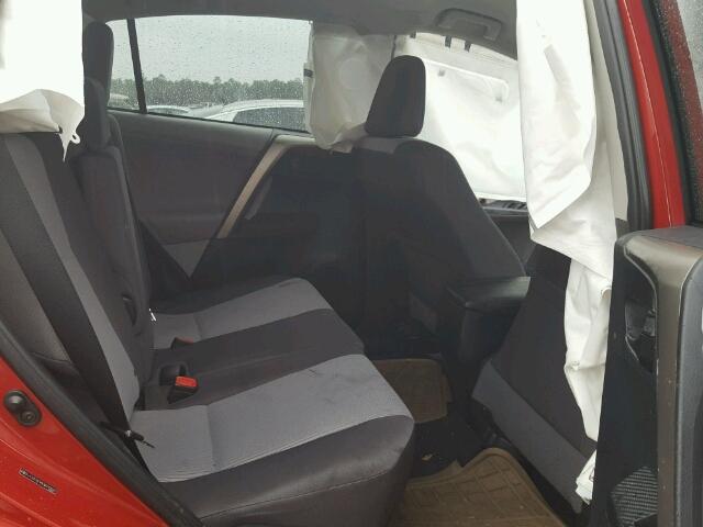 2T3ZFREV9DW070693 - 2013 TOYOTA RAV4 LE Qırmızı foto 6