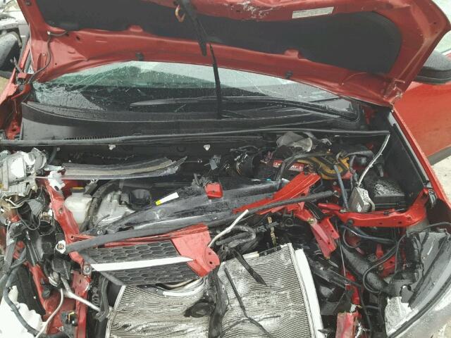 2T3ZFREV9DW070693 - 2013 TOYOTA RAV4 LE Qırmızı foto 7