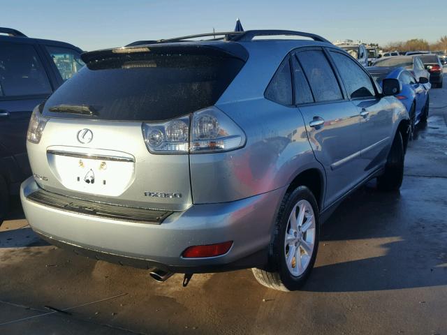 2T2GK31U79C070038 - 2009 LEXUS RX 350 BLUE photo 4