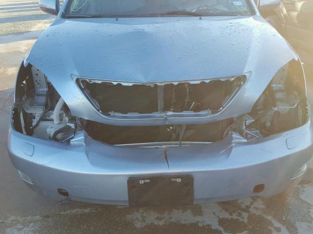 2T2GK31U79C070038 - 2009 LEXUS RX 350 BLUE photo 9