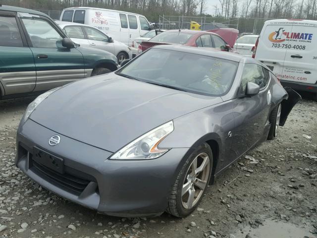 JN1AZ4EH7CM562686 - 2012 NISSAN 370Z BASE SILVER photo 2