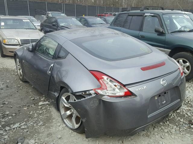 JN1AZ4EH7CM562686 - 2012 NISSAN 370Z BASE SILVER photo 3