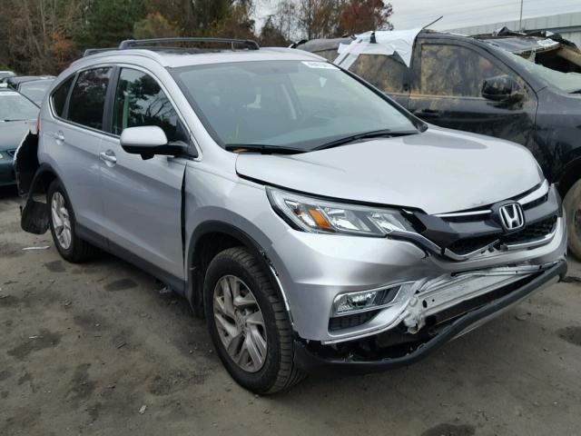 2HKRM3H57FH548179 - 2015 HONDA CR-V EX SILVER photo 1