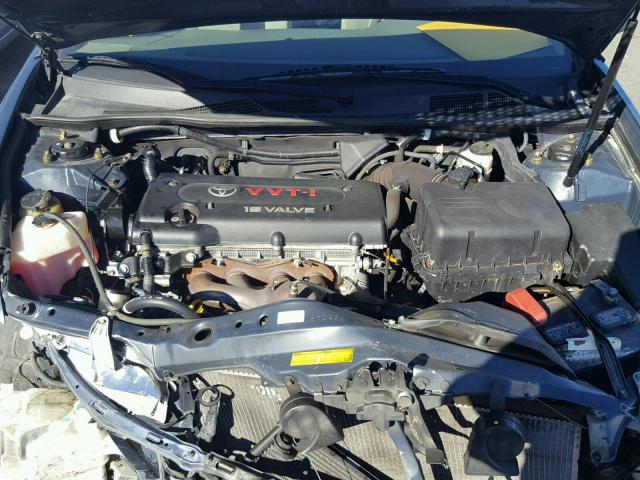 4T1BE32K84U837907 - 2004 TOYOTA CAMRY LE BLUE photo 7