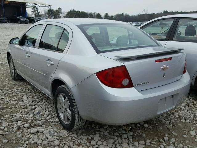 1G1AL55FX67836431 - 2006 CHEVROLET COBALT LT SILVER photo 3