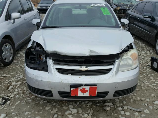 1G1AL55FX67836431 - 2006 CHEVROLET COBALT LT SILVER photo 9