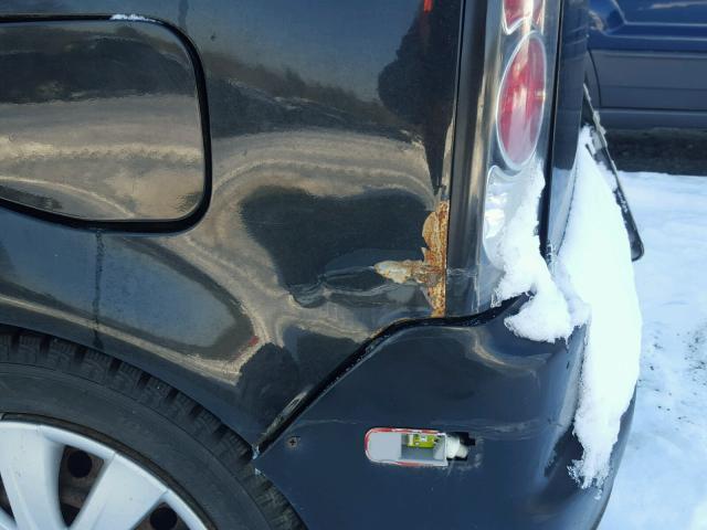 JTLKT334X50178056 - 2005 TOYOTA SCION XB BLACK photo 9