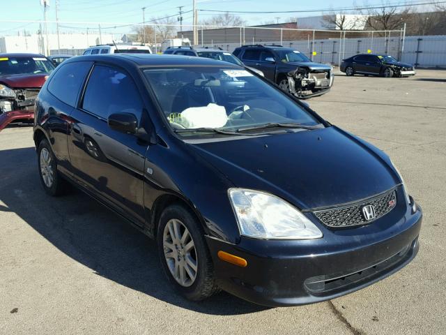 SHHEP33542U307412 - 2002 HONDA CIVIC SI BLACK photo 1