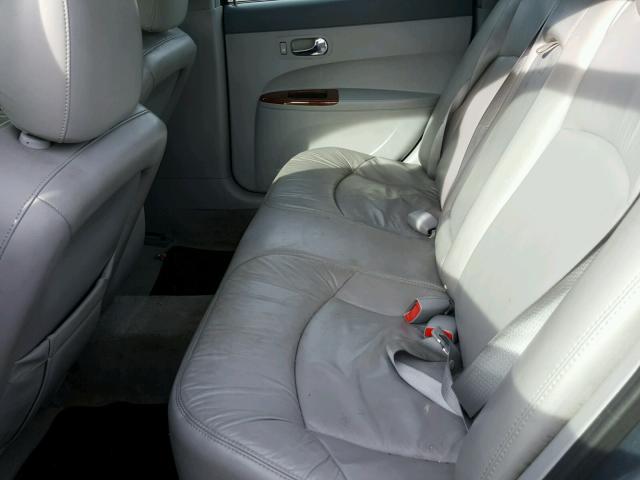 2G4WD582961262108 - 2006 BUICK LACROSSE C BLUE photo 6