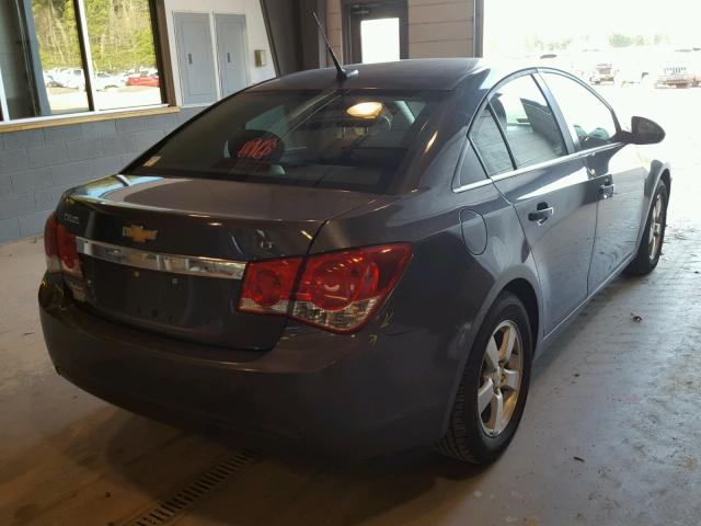 1G1PC5SB9D7179503 - 2013 CHEVROLET CRUZE LT GRAY photo 4