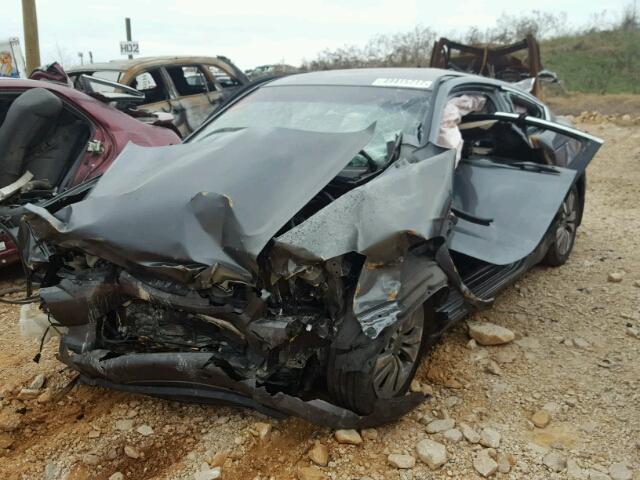 1HGCS12339A023074 - 2009 HONDA ACCORD LX GRAY photo 2