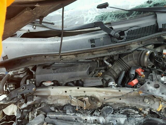 1HGCS12339A023074 - 2009 HONDA ACCORD LX GRAY photo 7