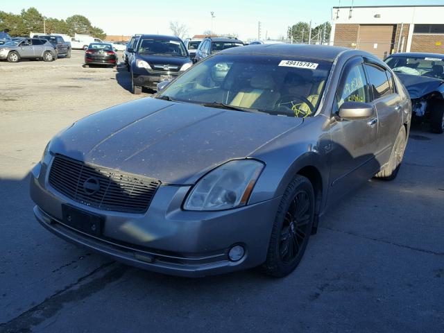 1N4BA41E24C921685 - 2004 NISSAN MAXIMA SE BEIGE photo 2