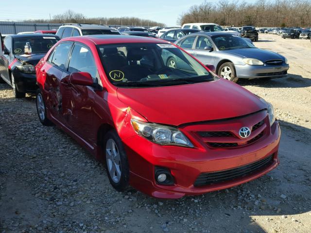 5YFBU4EE0CP024141 - 2012 TOYOTA COROLLA BA RED photo 1