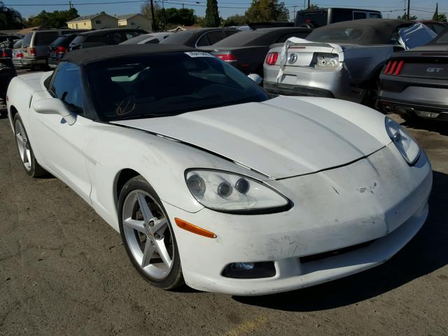 1G1YE3DW1D5106673 - 2013 CHEVROLET CORVETTE WHITE photo 1