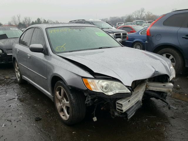 4S3BL616397234823 - 2009 SUBARU LEGACY 2.5 GRAY photo 1