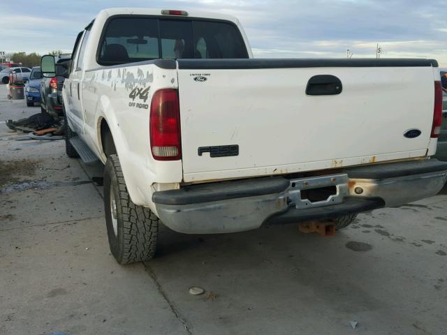 1FTSW31F82ED58741 - 2002 FORD F350 SRW S WHITE photo 3