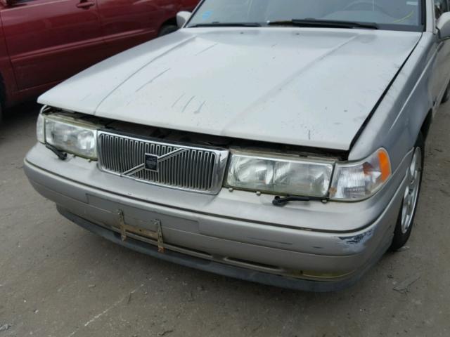 YV1KW9600T1030367 - 1996 VOLVO 960 SILVER photo 9