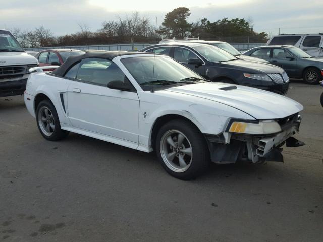 1FAFP4443YF139662 - 2000 FORD MUSTANG WHITE photo 1